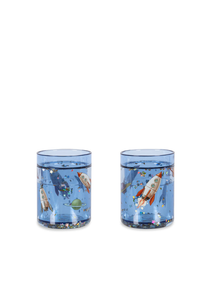 Konges Sløjd 2 Pack Glitter Cups - Outer Space
