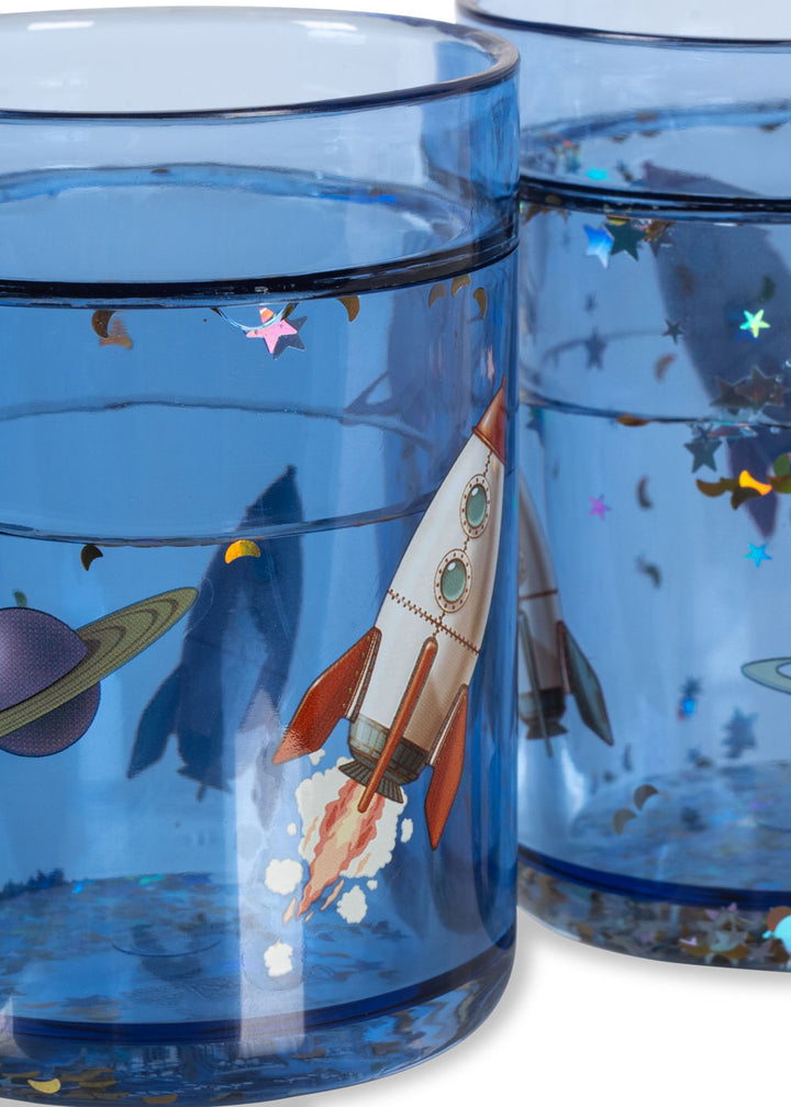 Konges Sløjd 2 Pack Glitter Cups - Outer Space