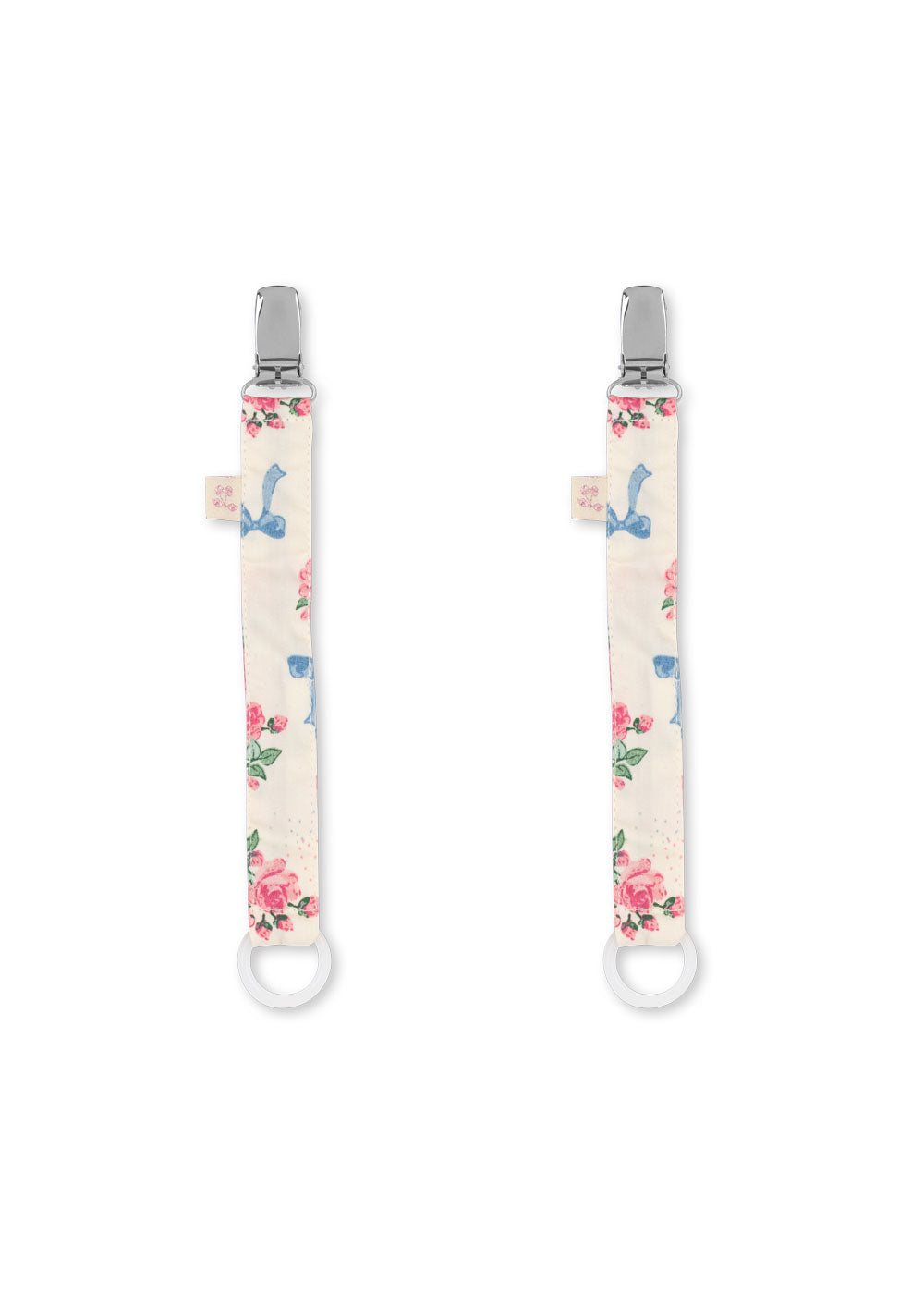 Konges Sløjd 2 Pack Pacifier Strap - Bella Rosita