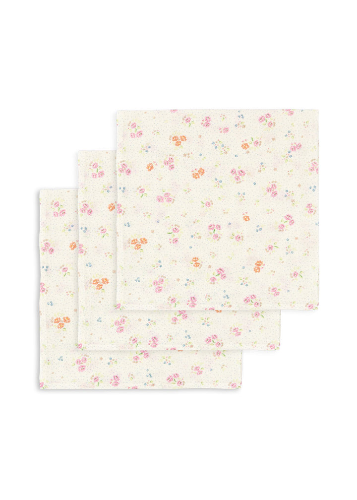 Konges Sløjd 3 Pack Muslin Cloth GOTS - Nonoka