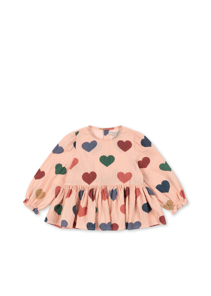 Konges Sløjd Elin Blouse GOTS - Coeur Rose Colore