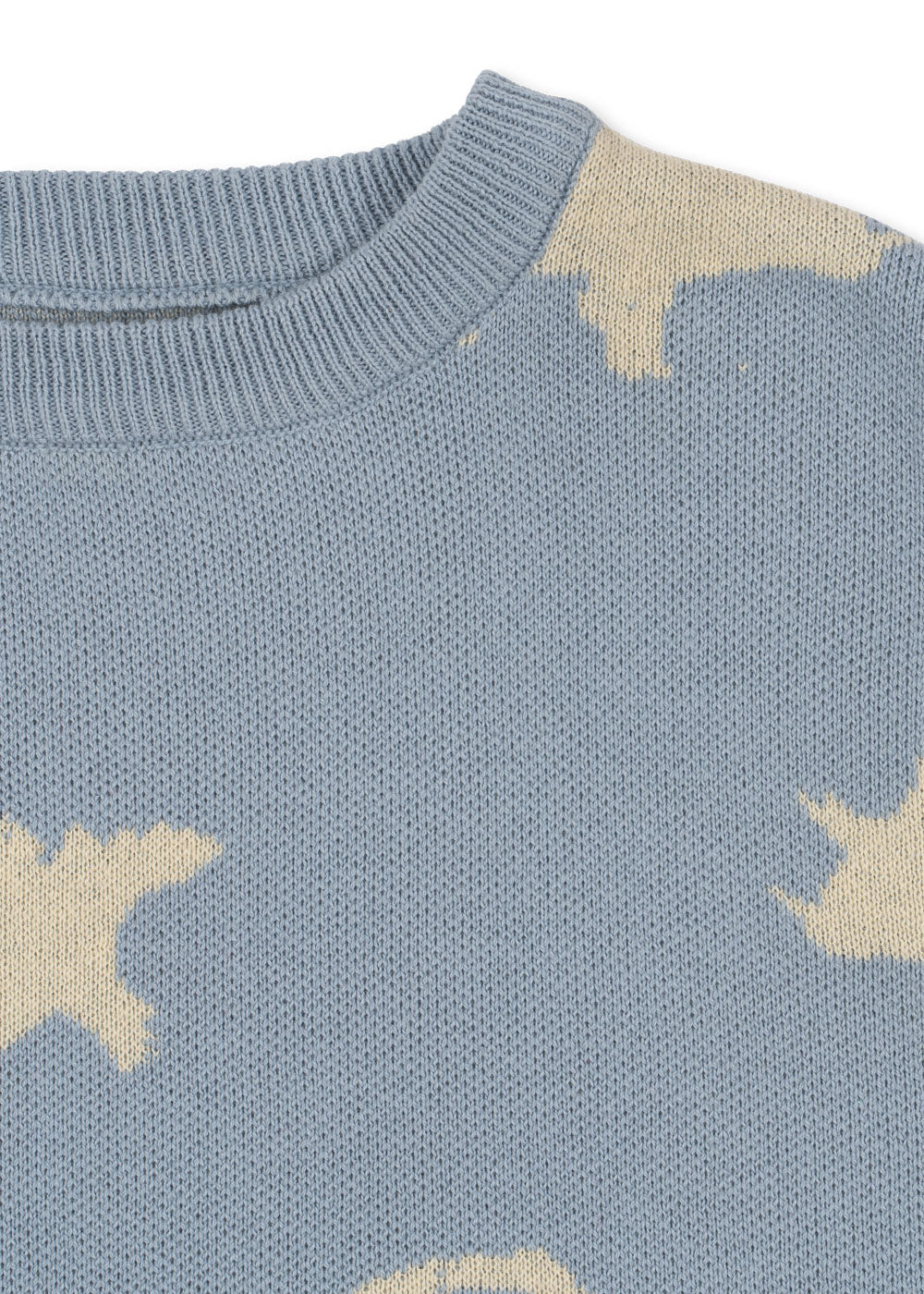 Konges Sløjd Lapis Knit Sweater GOTS - Dino Mist