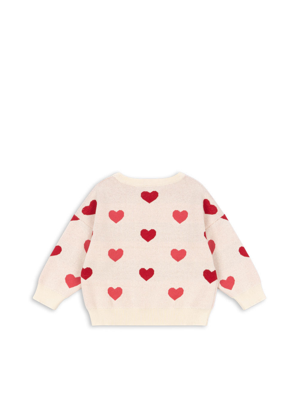 Konges Sløjd Lapis Knit Sweater GOTS - Coeur Coloré Duo Pink