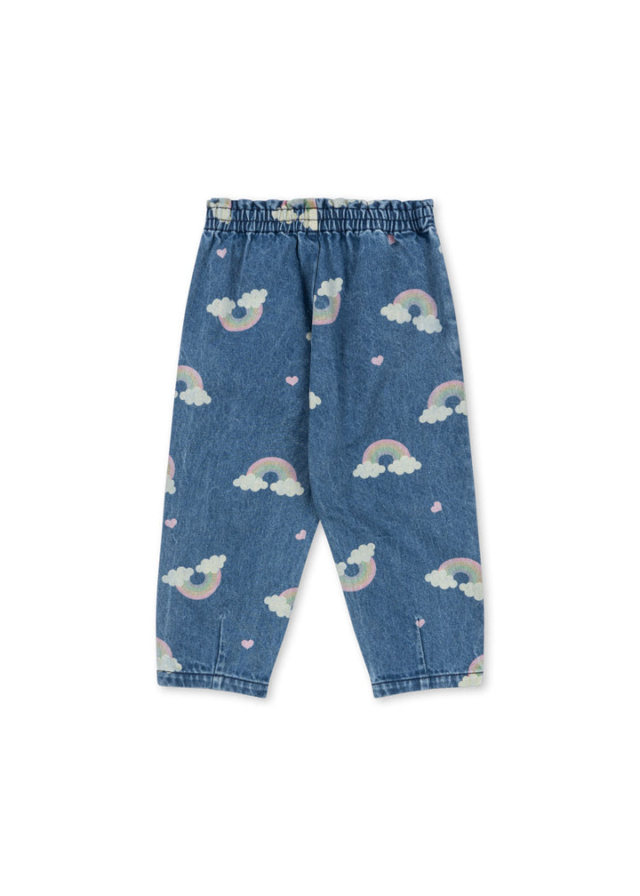Konges Sløjd Magot Frill Pants GOTS - Rainbow