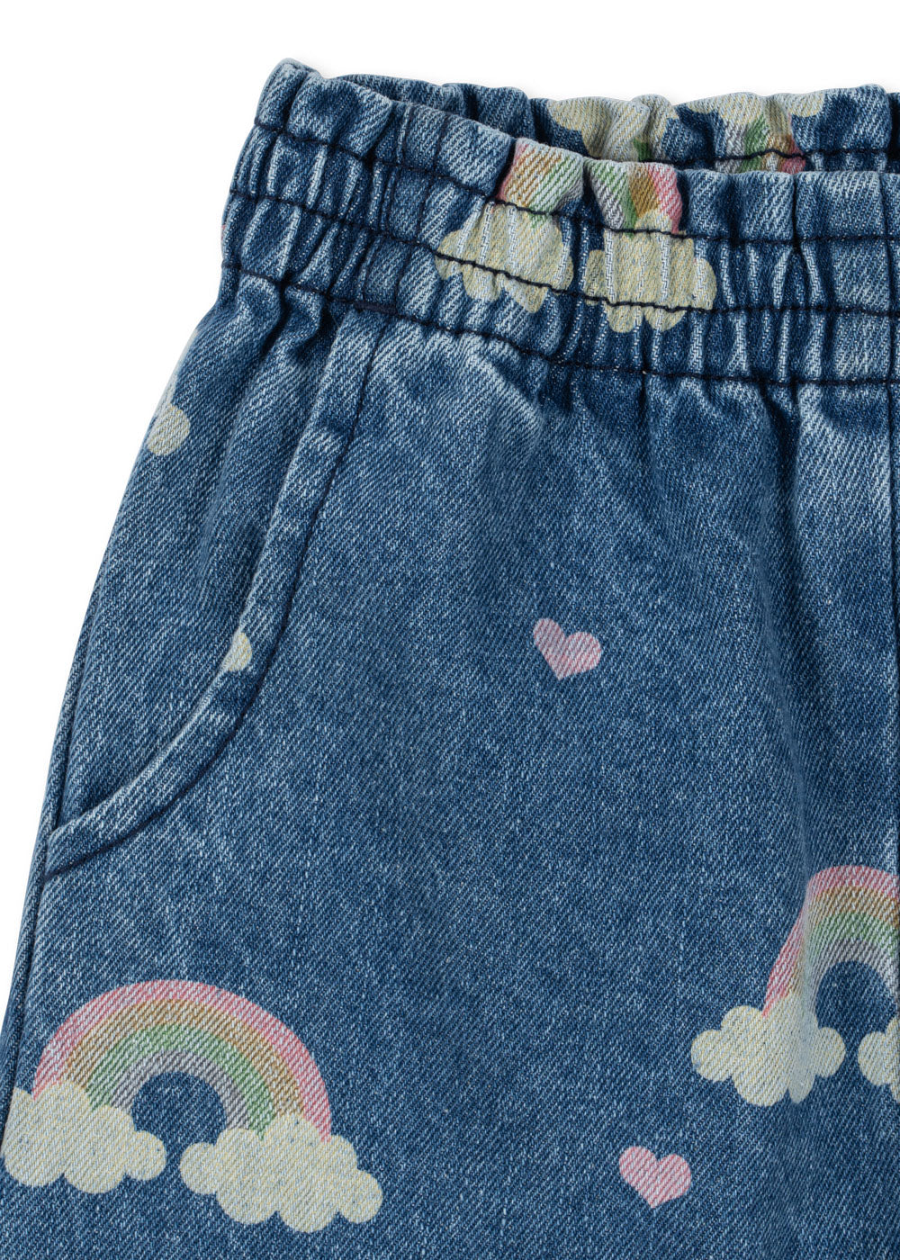 Konges Sløjd Magot Frill Pants GOTS - Rainbow