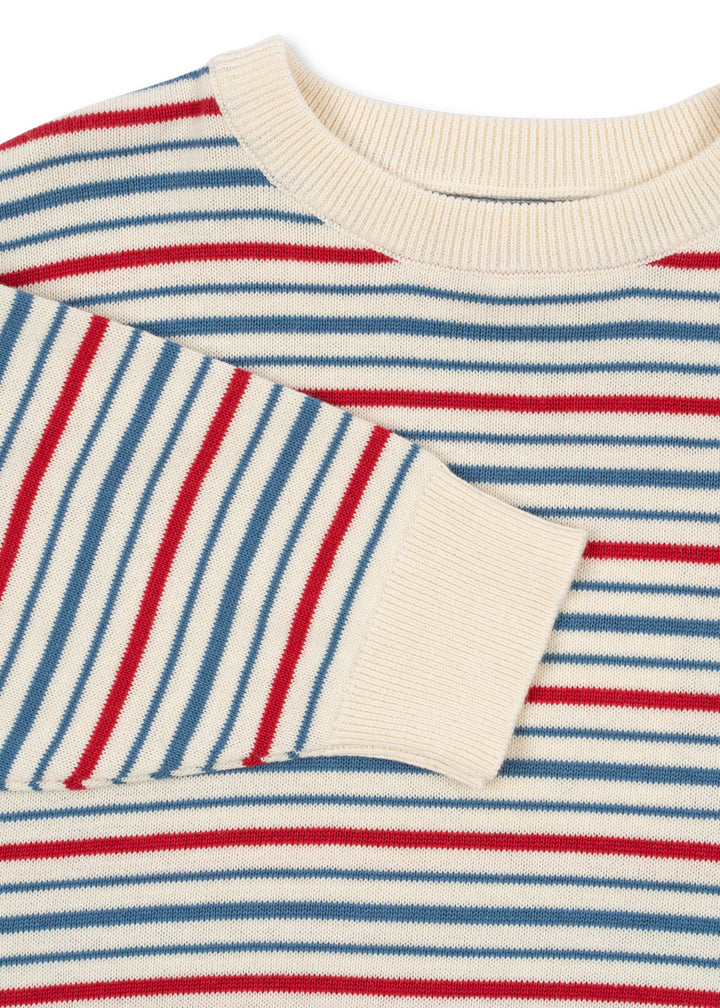 Konges Sløjd Manis Knit Sweater - Antique Stripe