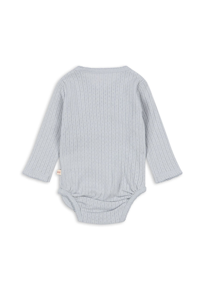 Konges Sløjd Minnie Body GOTS - Gray Dawn