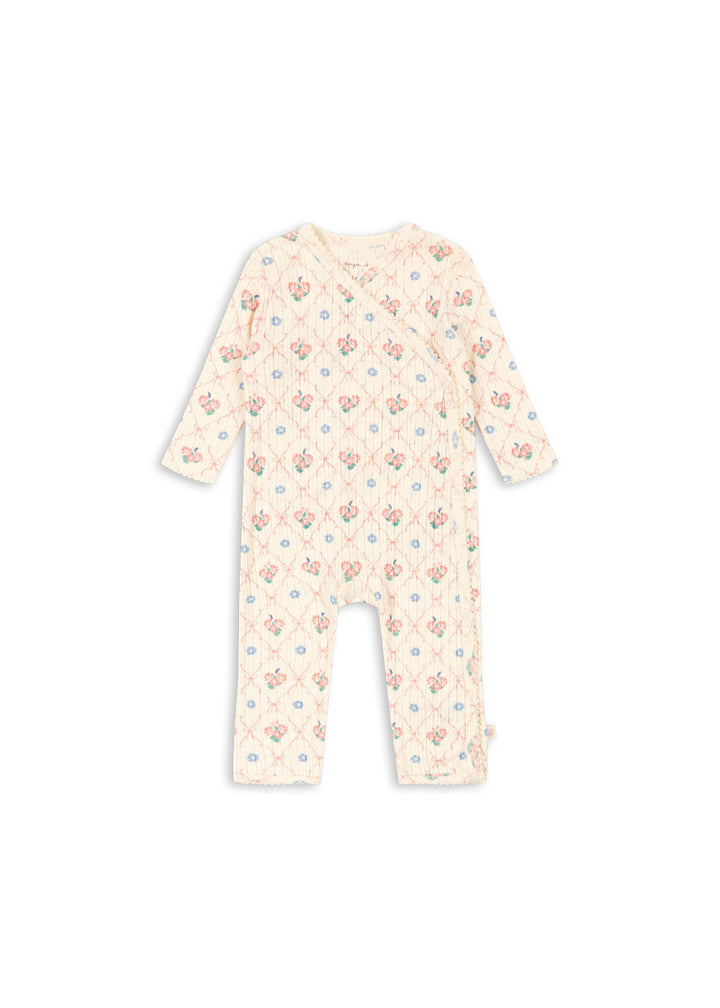 Konges Sløjd Minnie Newborn Onesie GOTS - Fleur Decor