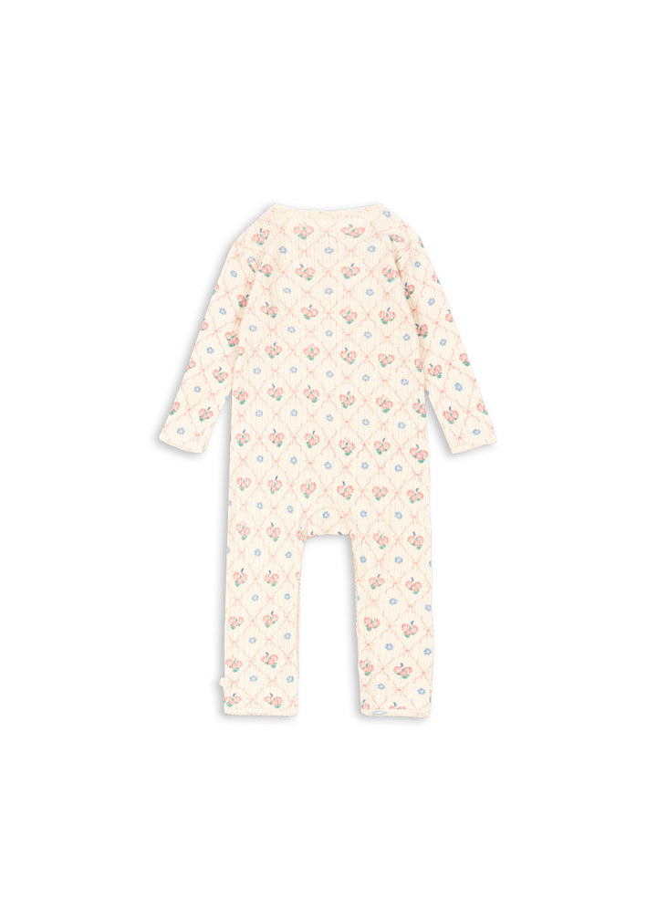 Konges Sløjd Minnie Newborn Onesie GOTS - Fleur Decor