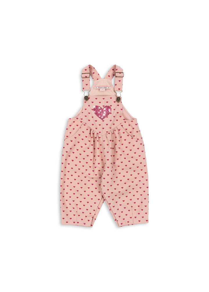 Konges Sløjd Nola Sequin Overalls GOTS - Berry Coeur