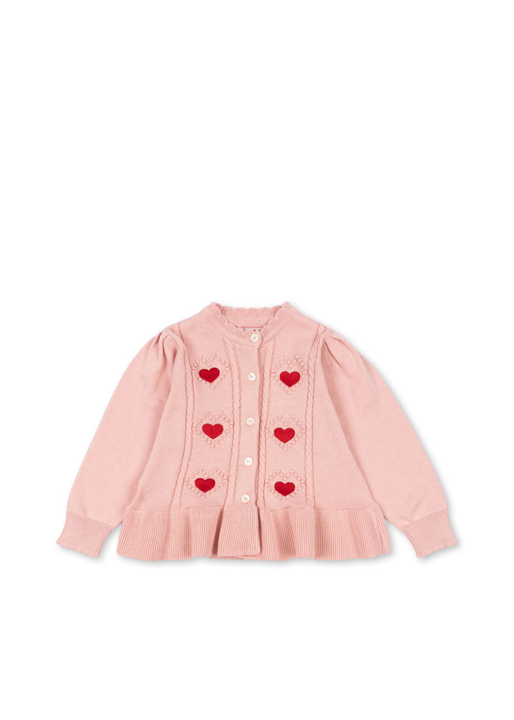 Konges Sløjd Soleil Cardigan GOTS - Silver Pink