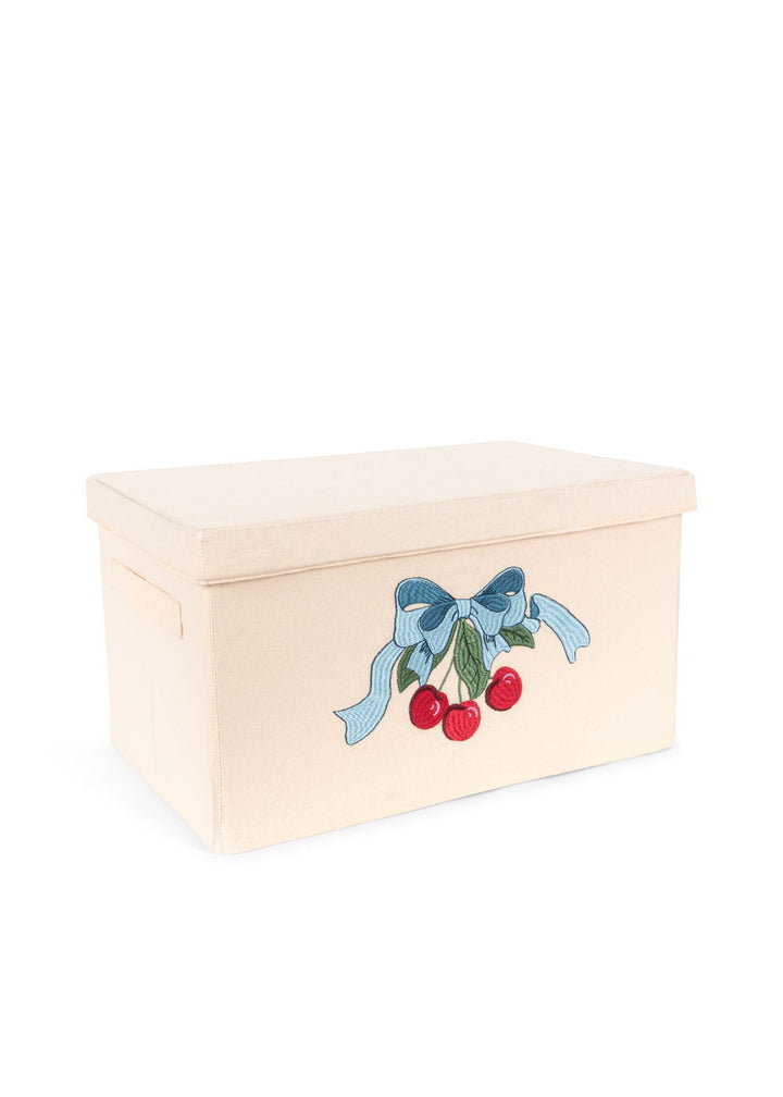 Konges Sløjd Small Storage Basket - Cherry