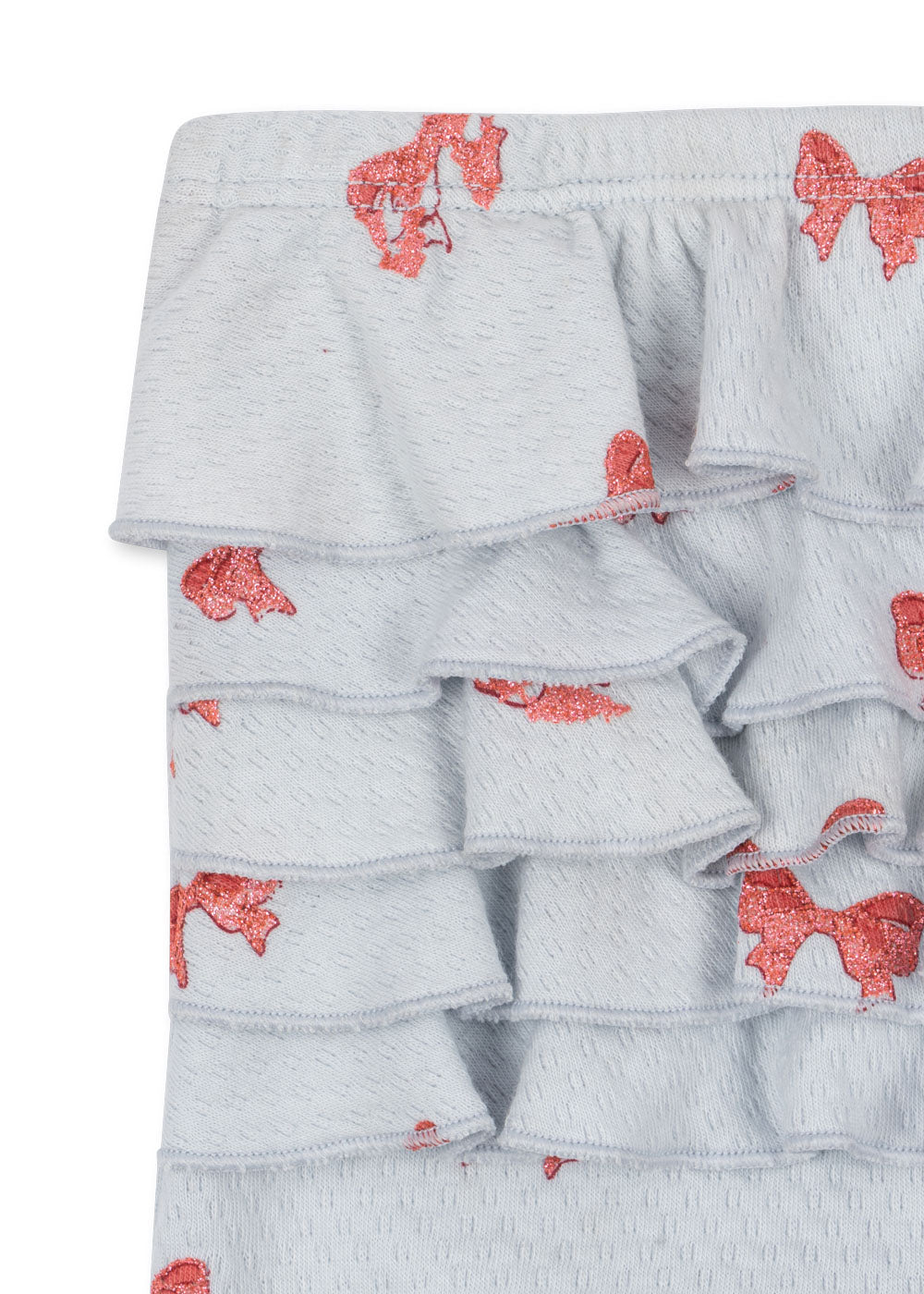 Konges Sløjd Sui Frill Pants GOTS - Rosia Blue Bow