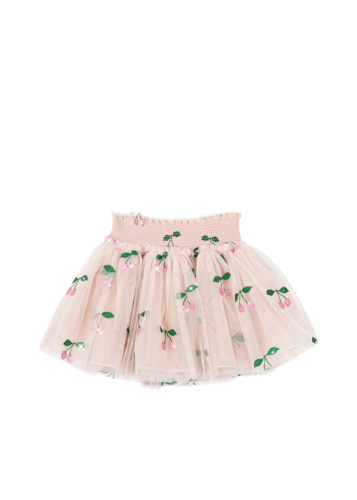 Konges Sløjd Tullie Smock Skirt - Ma Grande Cerise Pink Glitter