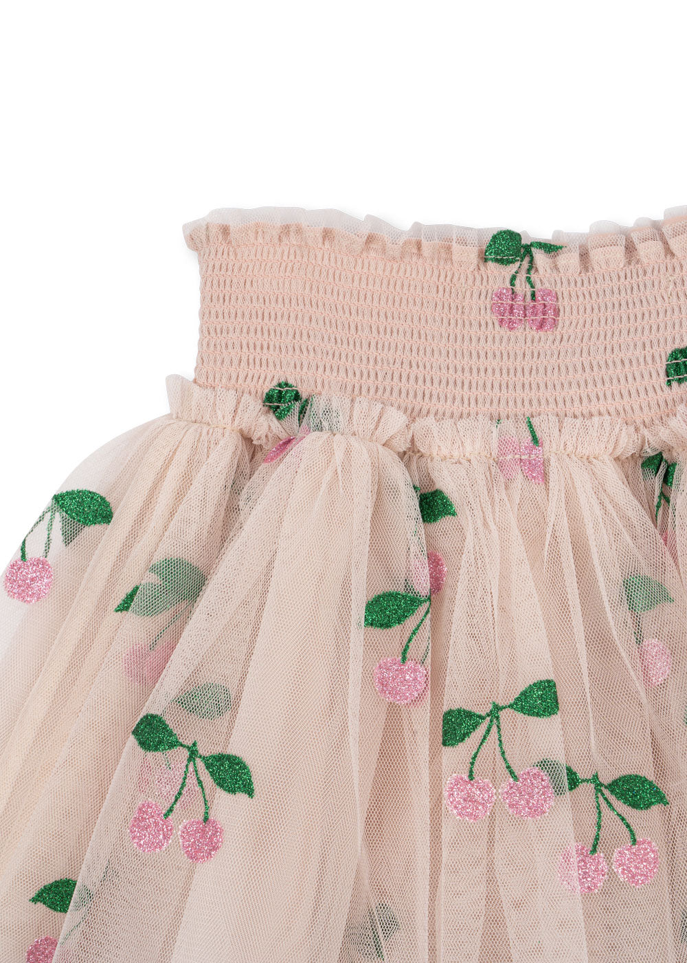 Konges Sløjd Tullie Smock Skirt - Ma Grande Cerise Pink Glitter