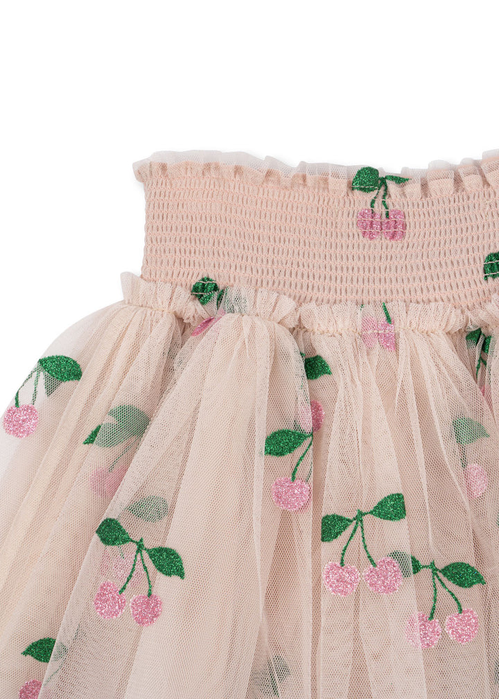 Konges Sløjd Tullie Smock Skirt - Ma Grande Cerise Pink Glitter