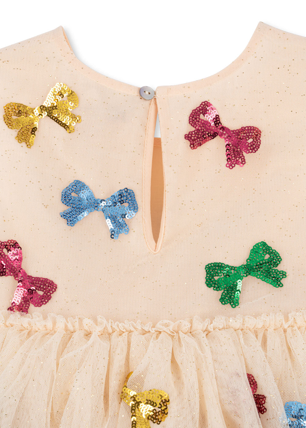 Konges Sljd Yvonne Fairy Dress - Bow Color Dapper Mr Bear Konges Sljd Yvonne Fairy Dress - Bow Color Dapper Mr Bear