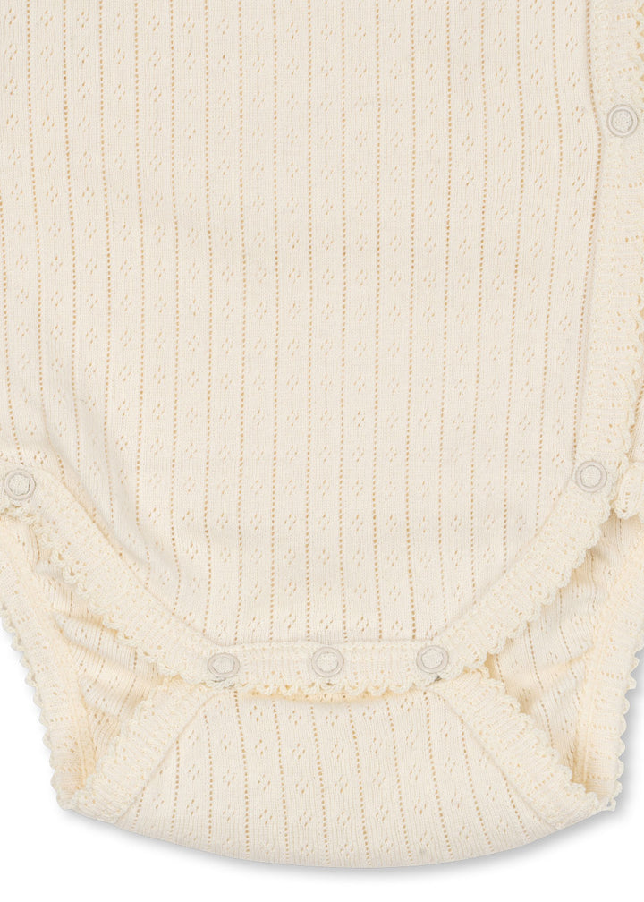 Konges Sløjd Minnie Body GOTS - Buttercream