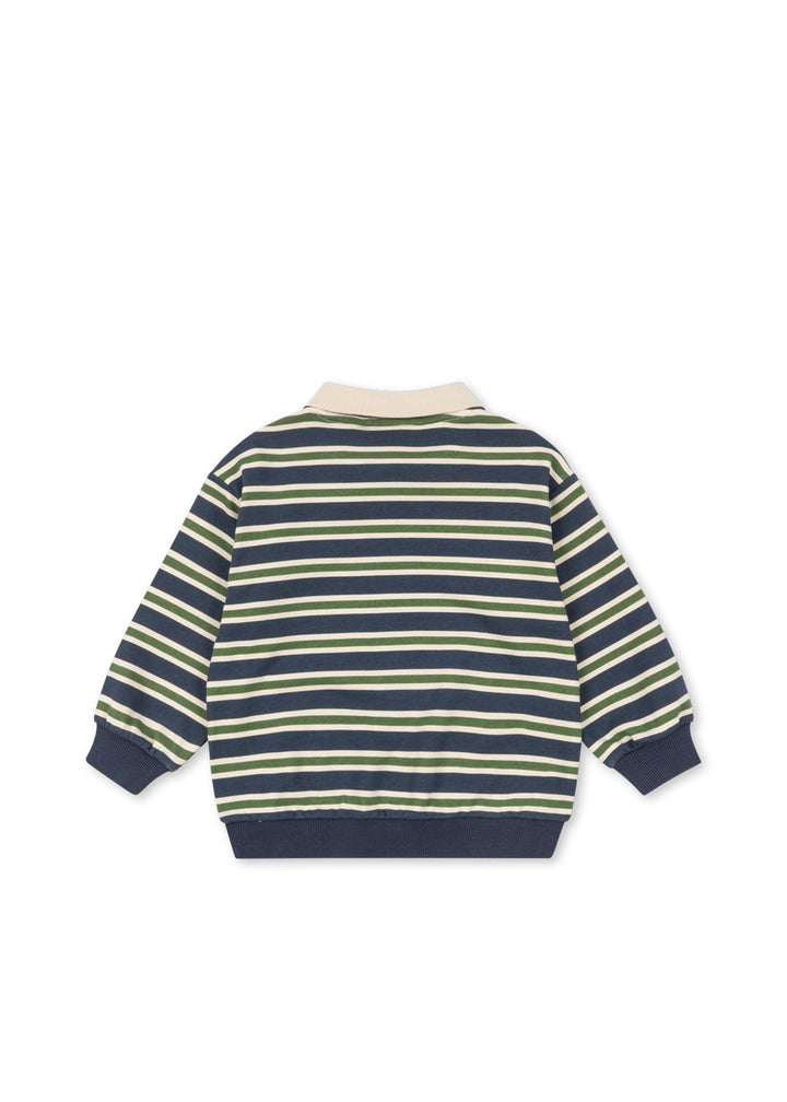 Konges Sløjd Spotty LS Polo GOTS - Spellbound Stripe / Coming Soon