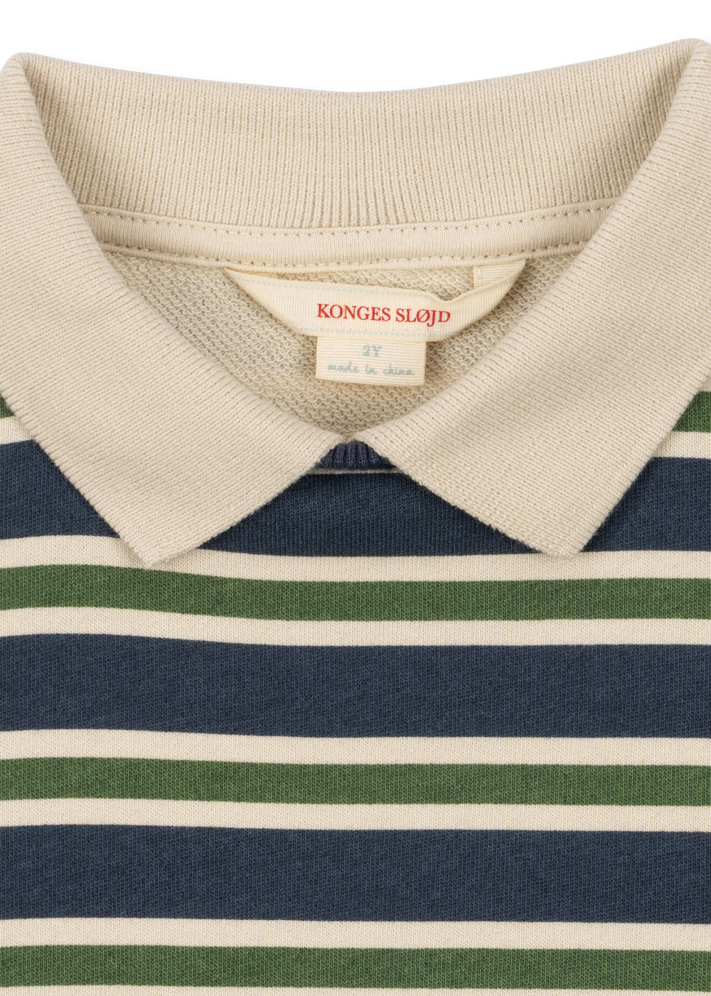 Konges Sløjd Spotty LS Polo GOTS - Spellbound Stripe / Coming Soon