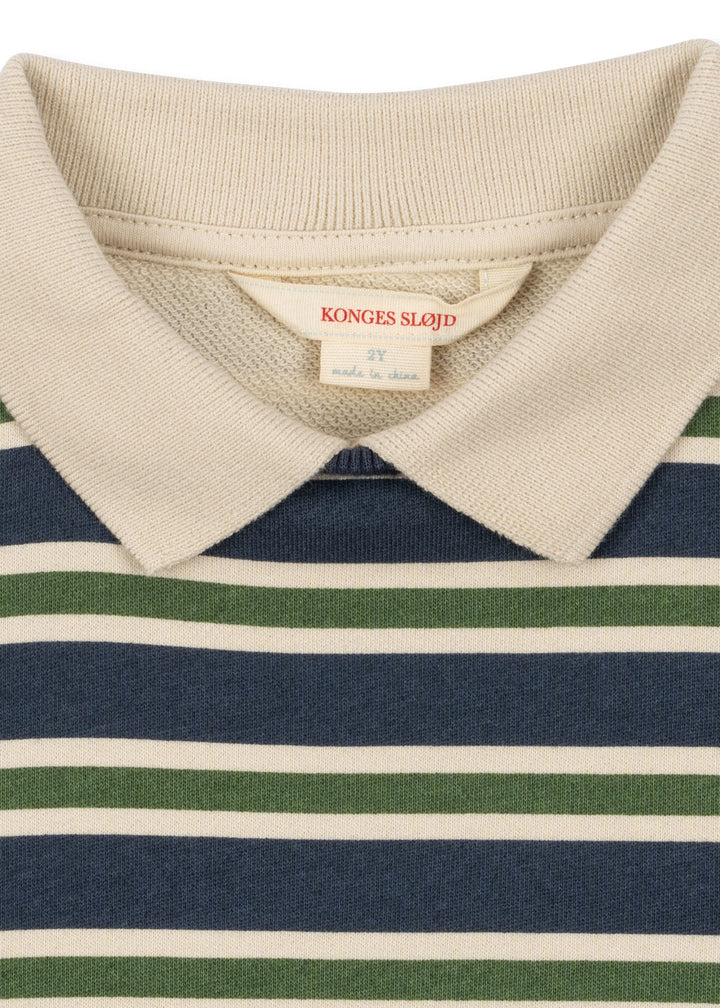 Konges Sløjd Spotty LS Polo GOTS - Spellbound Stripe / Coming Soon
