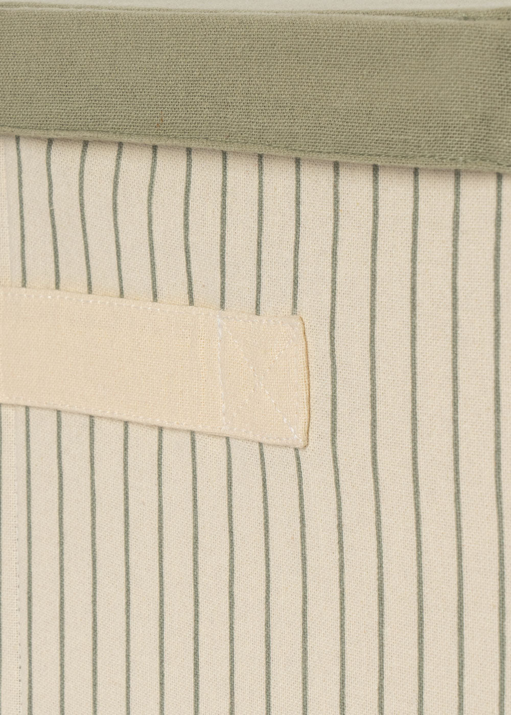 Konges Sløjd Big Storage Basket - Lemon Stripe / Pre Order