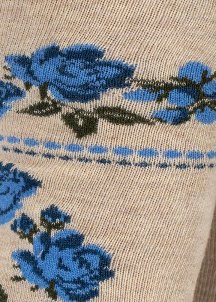 Konges Sløjd 2 Pack Tights - Flower & Cherry Jacquard