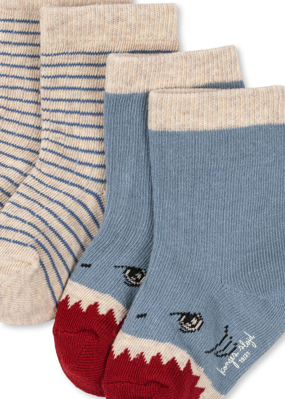 Konges Sløjd 2 Pack Socks - Shark