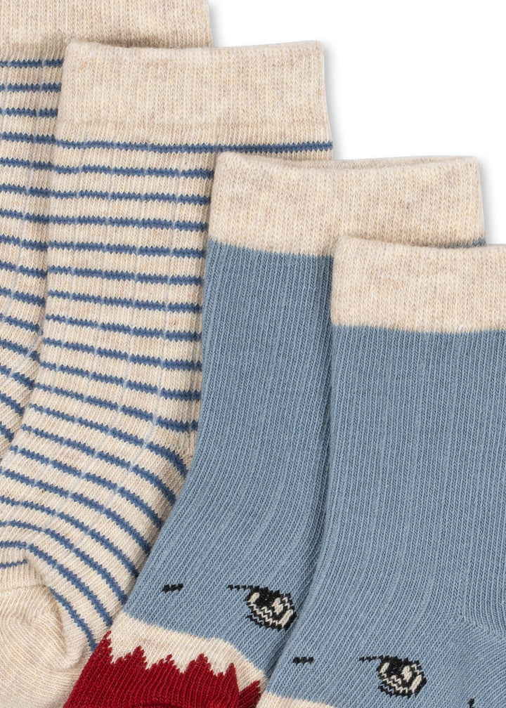 Konges Sløjd 2 Pack Socks - Shark