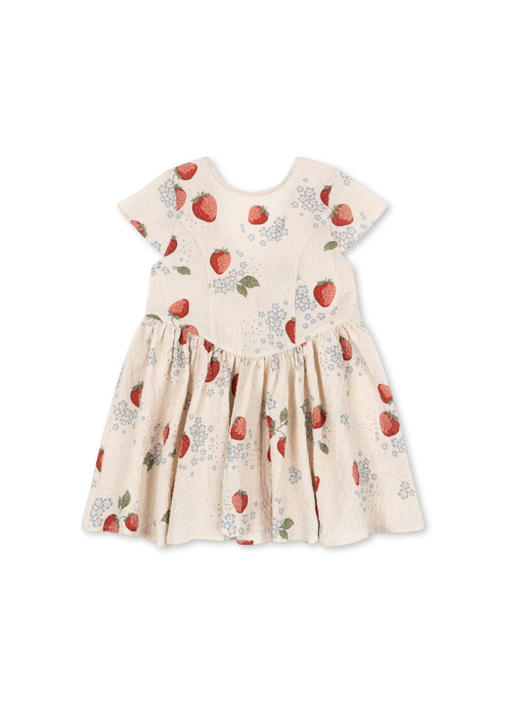Konges Sløjd Ava Bow Dress - Marmalade Sun