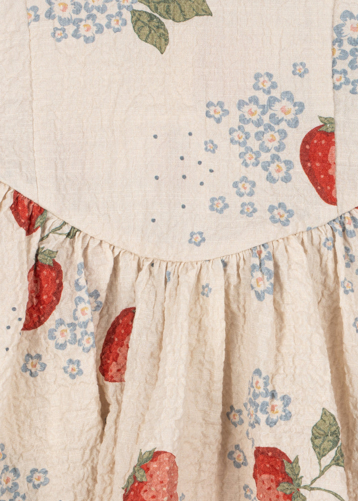 Konges Sløjd Ava Bow Dress - Marmalade Sun