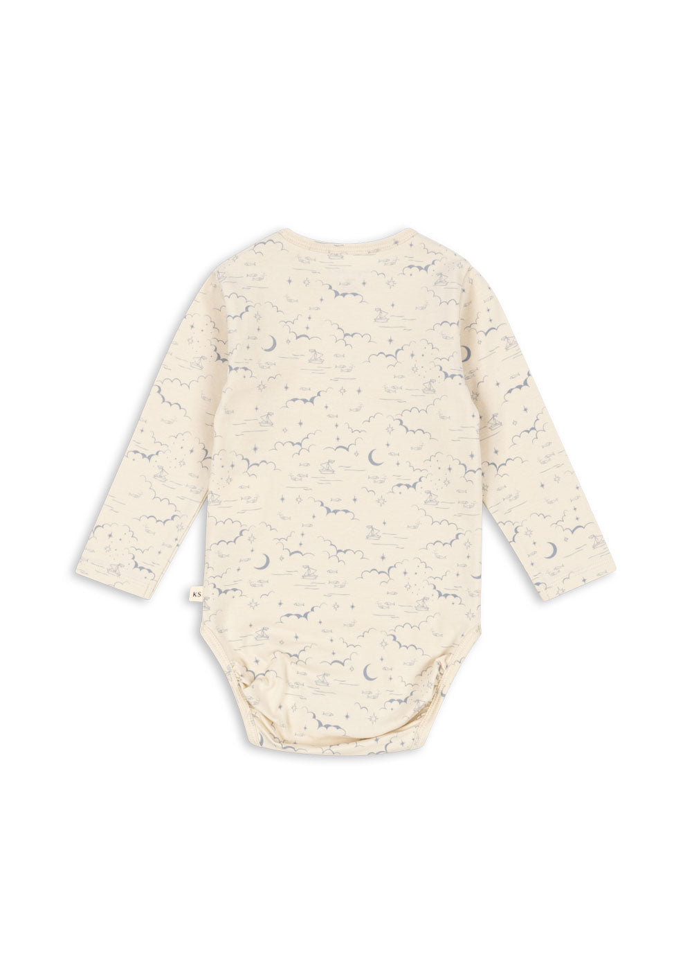 Konges Sløjd Basic LS Bodysuit - Cielo Marino