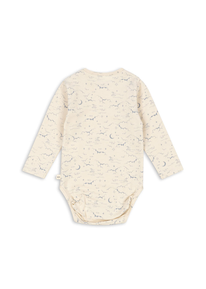 Konges Sløjd Basic LS Bodysuit - Cielo Marino