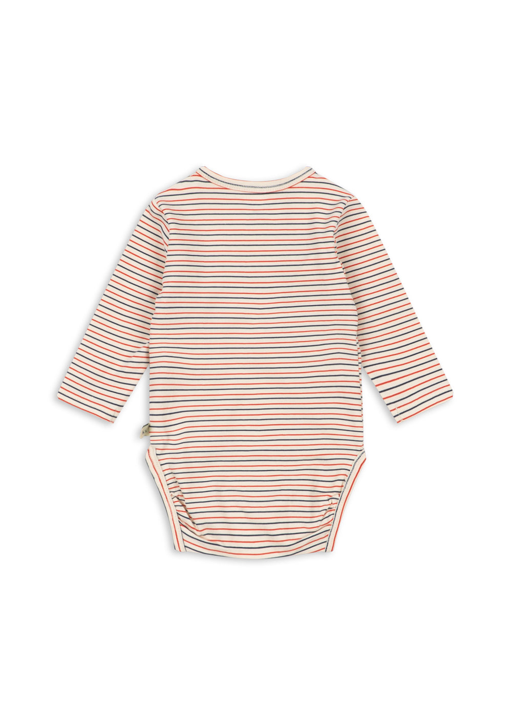 Konges Sløjd LS Newborn Bodysuit - Stripe Tricolore Petit