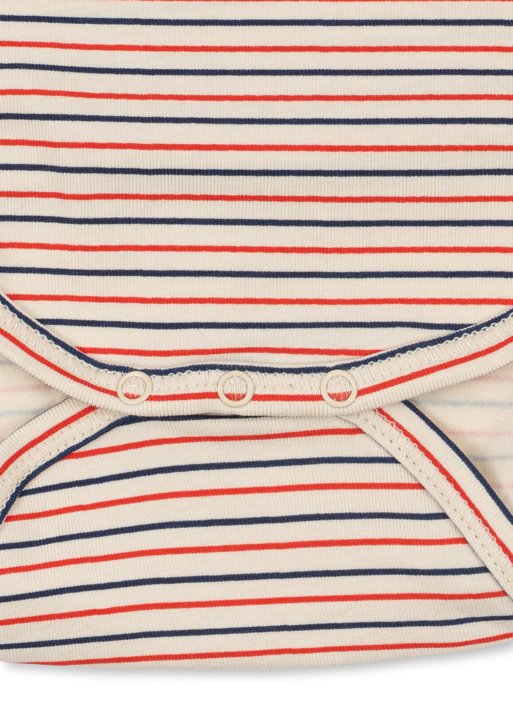 Konges Sløjd LS Newborn Bodysuit - Stripe Tricolore Petit