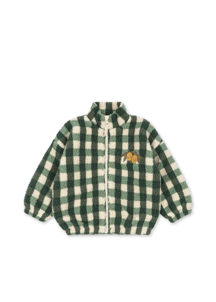 Konges Sløjd Jody Teddy Jacket - Green Check