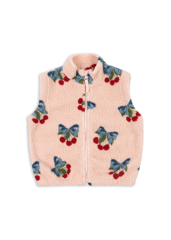 Konges Sløjd Jody Teddy Vest - Amarena Rose