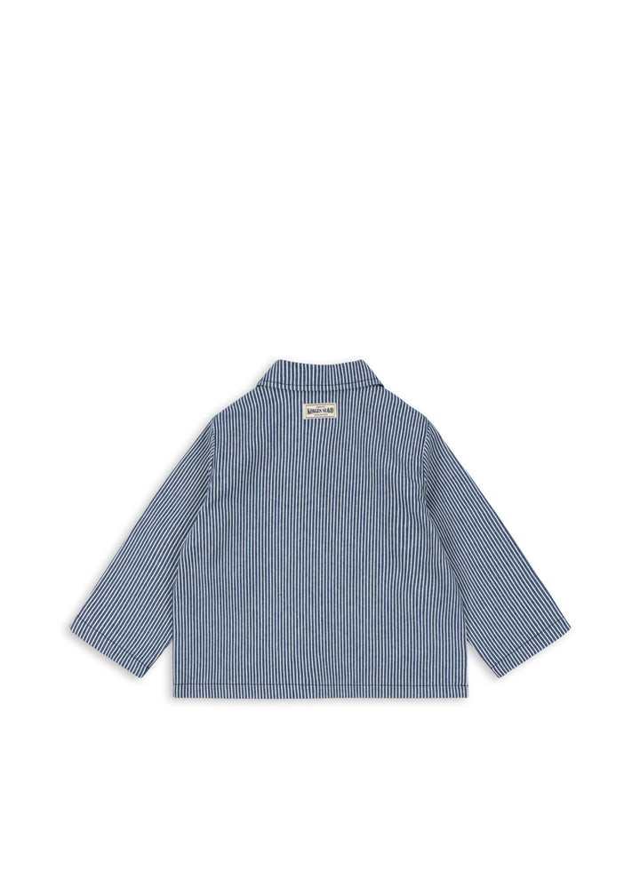 Konges Sløjd Luc Shirt Jacket - Blue Stripe