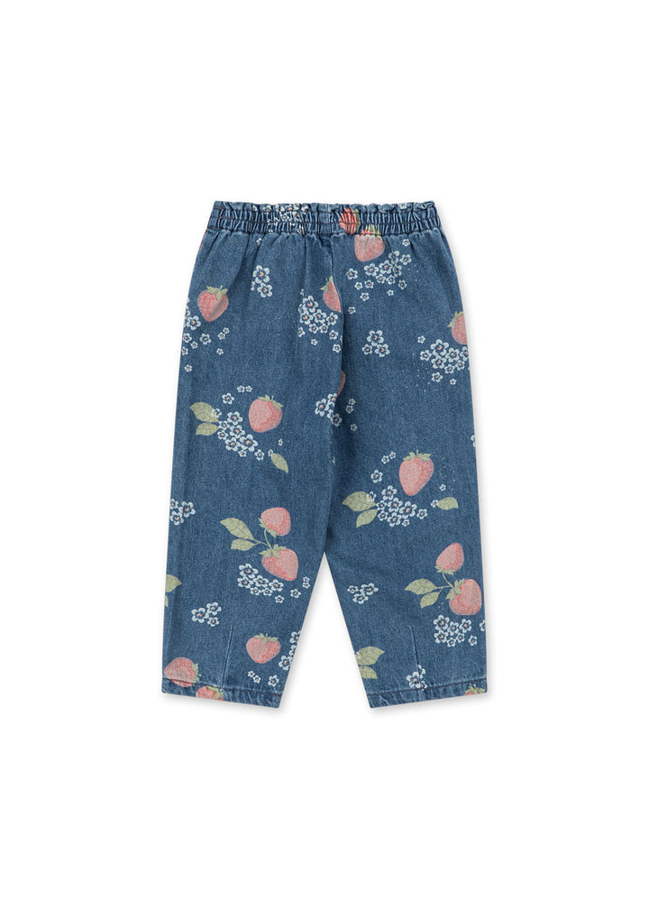 Konges Sløjd Magot Frill Pants - Marmelade Sun