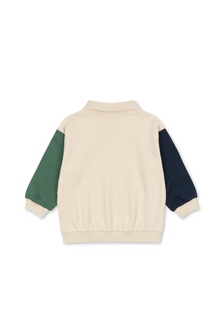 Konges Sløjd Spotty LS Polo Sweatshirt - Multi