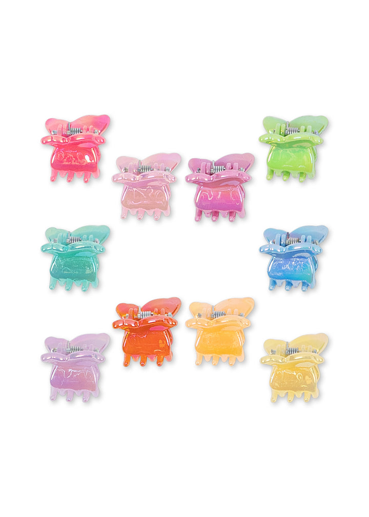 Konges Sløjd 10 Pack Mini Butterfly Hair Claws - Multi
