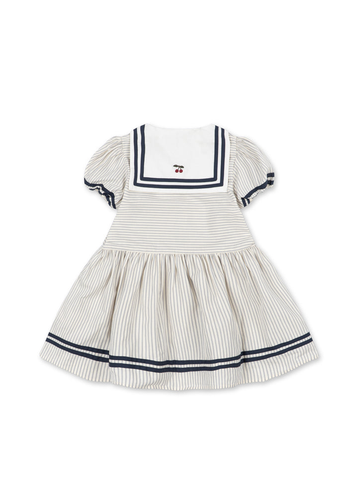 Konges Sløjd Allie Sailor Dress - Bleu Stripe
