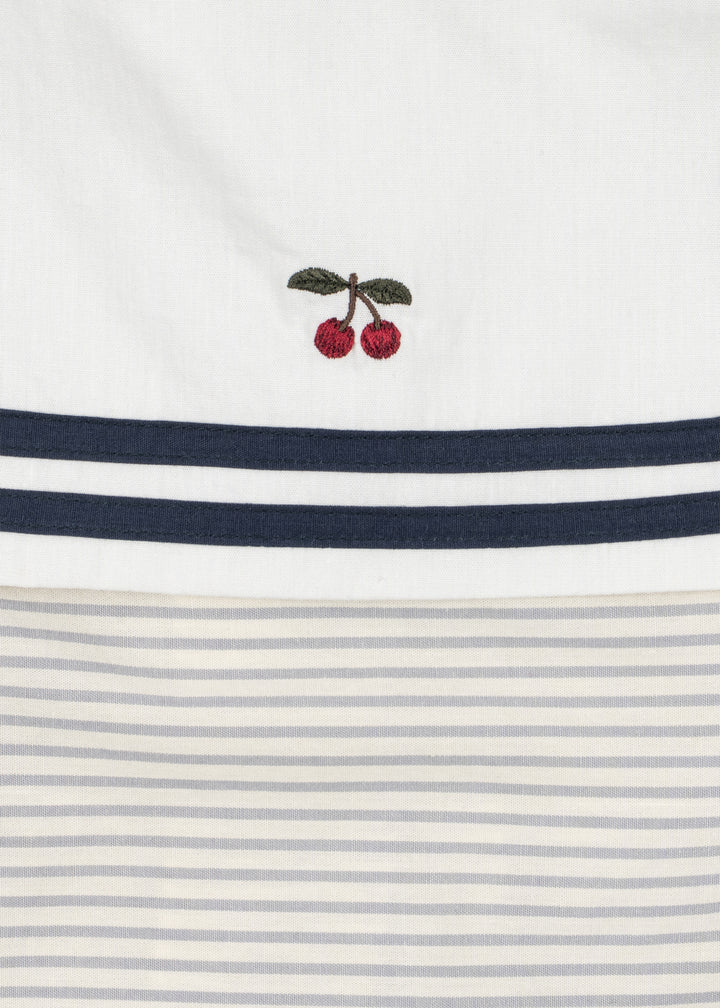 Konges Sløjd Allie Sailor Dress - Bleu Stripe
