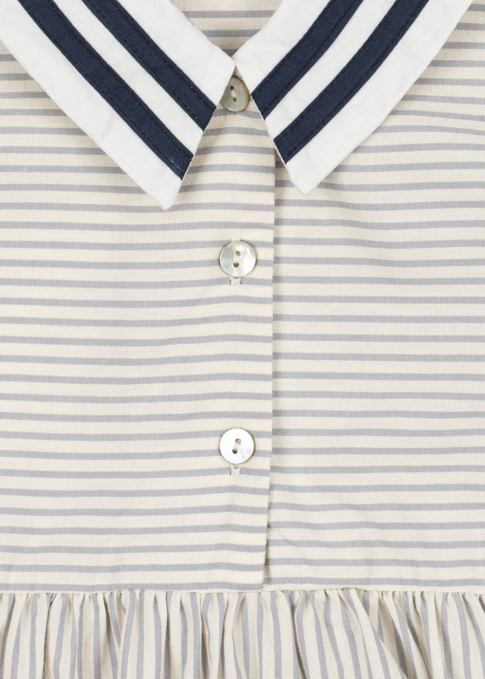 Konges Sløjd Allie Sailor Dress - Bleu Stripe