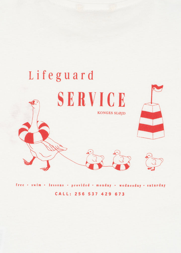 Konges Sløjd Era Tee - Off White / Lifeguard Service