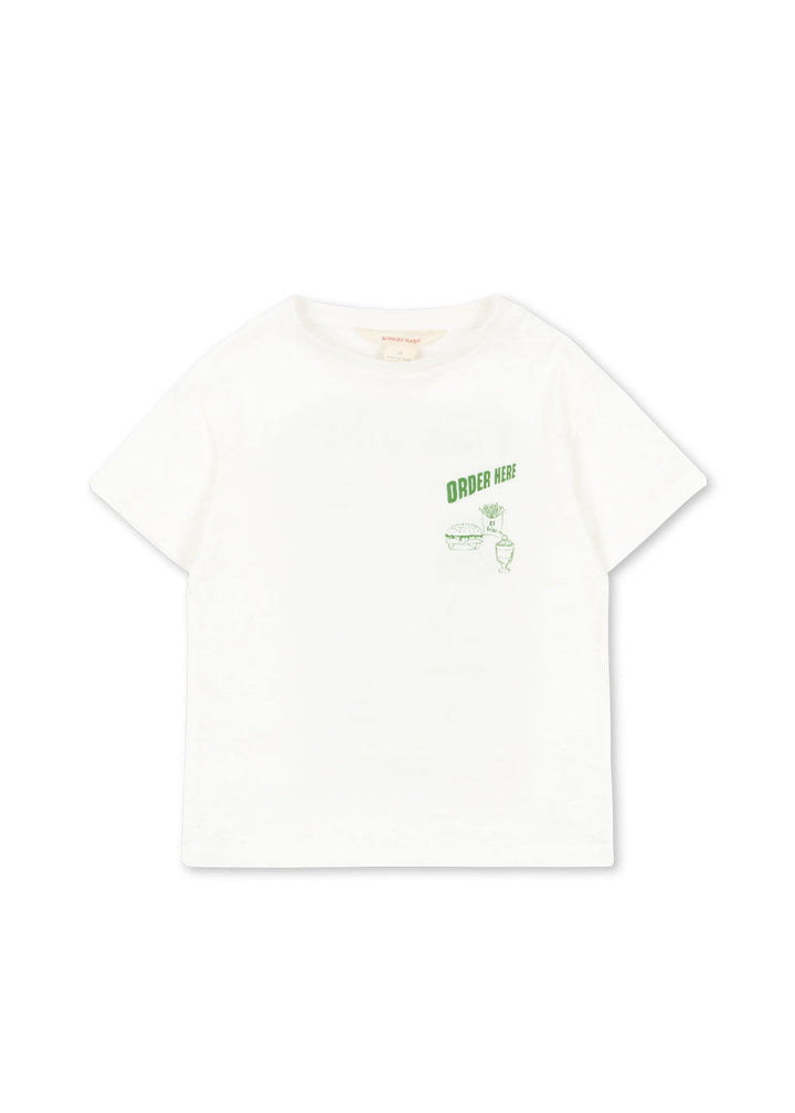 Konges Sløjd Era Tee - Off White / Fine Dining