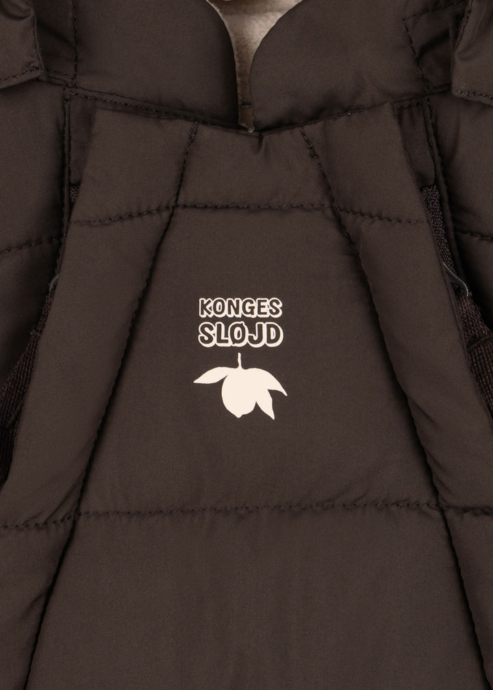 Konges Sløjd Alpi Baby Suit - Chocolate Brown