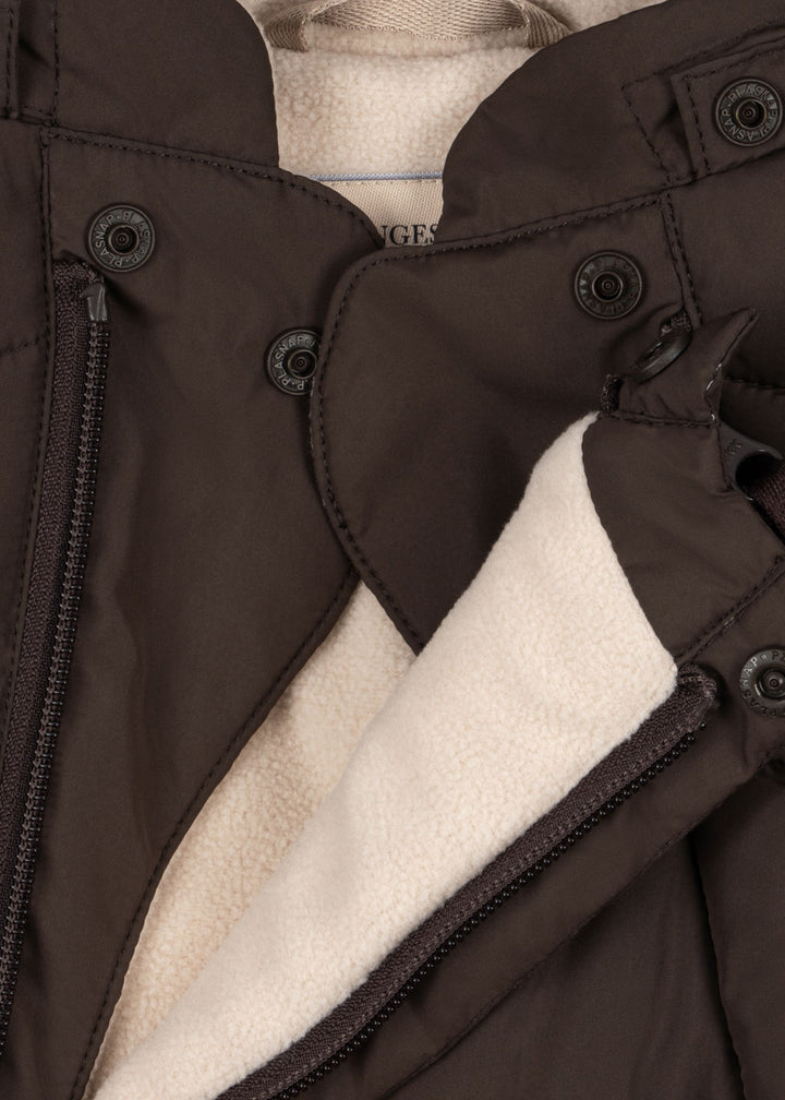 Konges Sløjd Alpi Baby Suit - Chocolate Brown