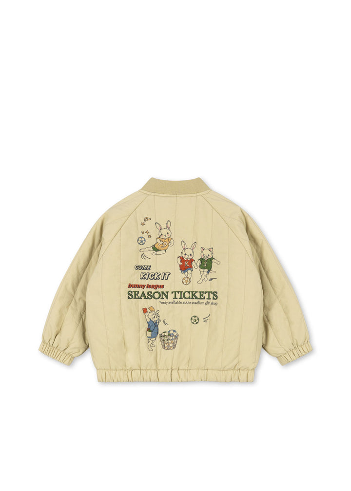 Konges Sløjd Juno Bomber Jacket - Pale Olive Green