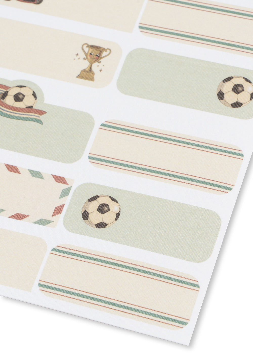 Konges Sløjd Name Stickers 60 pc - Kick It